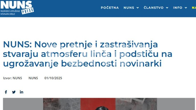 Osuda napada na novinare